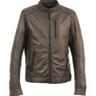 Agent Marron - Blouson Cuir Veritable^OAKWOOD Cheap