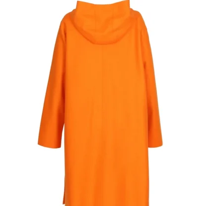 Anais Orange - Manteau En Laine Melangee^OAKWOOD Hot