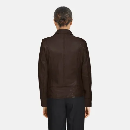 Camera Choco- Blouson En Cuir Veritable^OAKWOOD Clearance