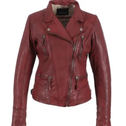 Camera Rouge - Blouson En Cuir Veritable^OAKWOOD Best