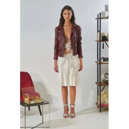 Camera Rouge - Blouson En Cuir Veritable^OAKWOOD Best