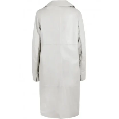 Charlotte Beton - Manteau Long En Cuir Veritable^OAKWOOD Clearance