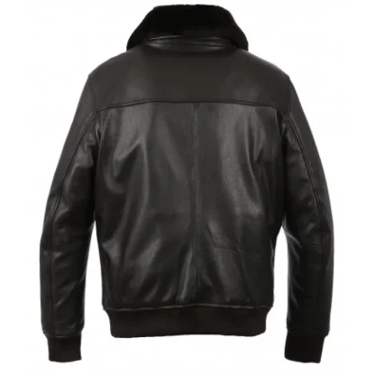 Daddy Marron - Blouson Aviateur En Cuir Veritable^OAKWOOD Cheap