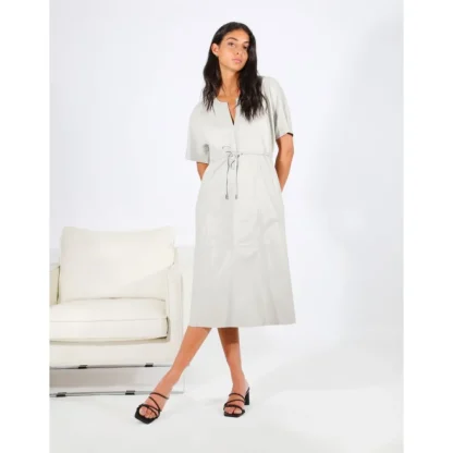 Dance Beton - Robe Fourreau En Cuir Veritable^OAKWOOD Shop