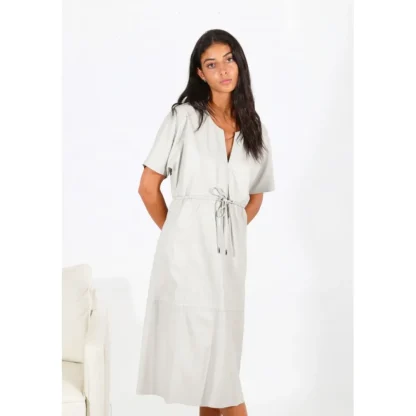 Dance Beton - Robe Fourreau En Cuir Veritable^OAKWOOD Shop