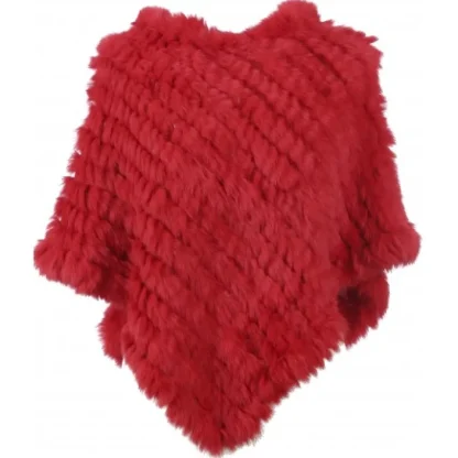 Davos Feu - Poncho En Fourrure Veritable^OAKWOOD Shop