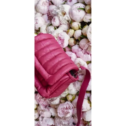 Exception Fushia - Sac En Bandouiliere En Cuir Veritable Matelasse^OAKWOOD Outlet