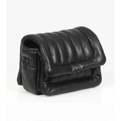 Exception Noir - Sac En Bandouiliere En Cuir Veritable Matelasse^OAKWOOD Store