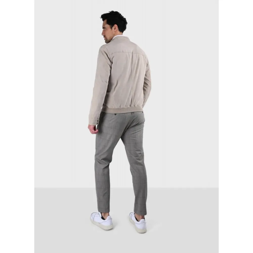 Filip Yemen - Blouson Epure En Cuir Veritable De Chevre Velours^OAKWOOD Best