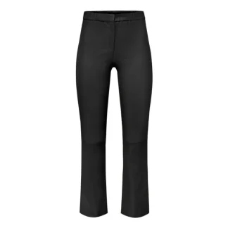 Freya Noir - Pantalon Stretch Cuir Veritable^OAKWOOD Fashion