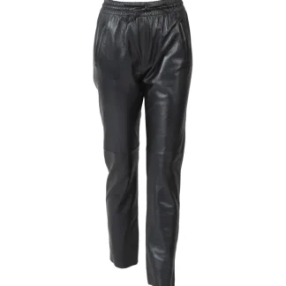 Gift Metal Noir - Pantalon Jogpant Cuir Veritable^OAKWOOD Best Sale