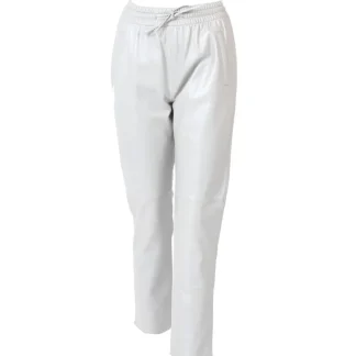 Gift Metal Silver - Pantalon Jogpant Cuir Veritable^OAKWOOD Store