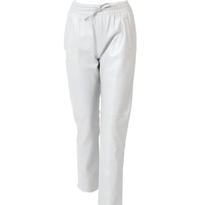 Gift Metal Silver - Pantalon Jogpant Cuir Veritable^OAKWOOD Store