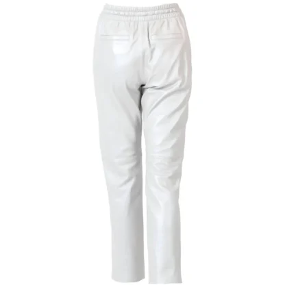 Gift Metal Silver - Pantalon Jogpant Cuir Veritable^OAKWOOD Store