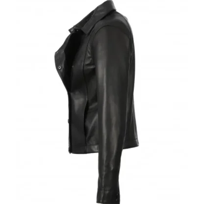 Harmony Noir - Veste Inspiration Trench Fermeture Asymetrique A Pressions^OAKWOOD Clearance