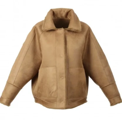 Helen Cognac - Veste Reversible Effet Peau Lainee^OAKWOOD Best