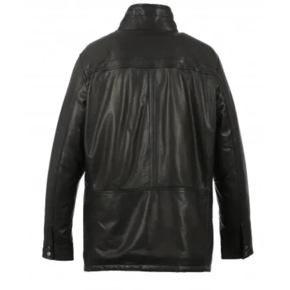 Hills Noir - Veste En Cuir Veritable^OAKWOOD New