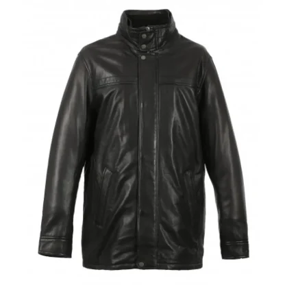 Hills Noir - Veste En Cuir Veritable^OAKWOOD New