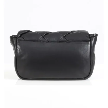 Lolita Noir - Sac A Main En Cuir Veritable Matelasse^OAKWOOD Clearance