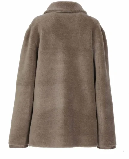 Remember Taupe - Manteau Reversible En Laine^OAKWOOD Best Sale