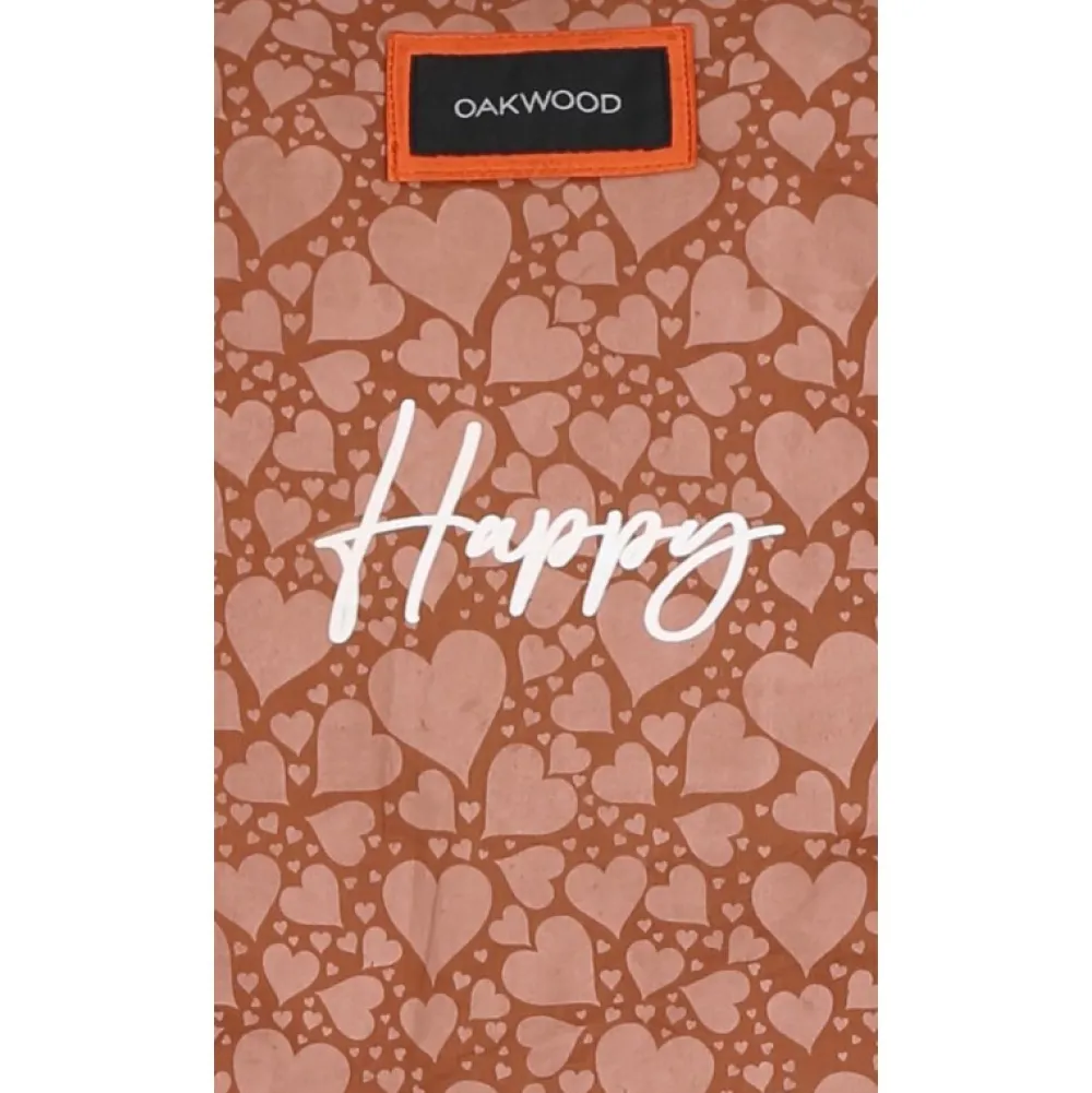 Romana Orange - Veste En Cuir Veritable De Mouton Effet Lave^OAKWOOD Best