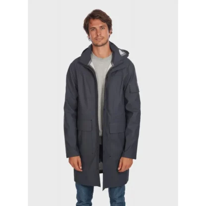 Storm Bleu Marine - Manteau Imperméable En Polyester^OAKWOOD Outlet