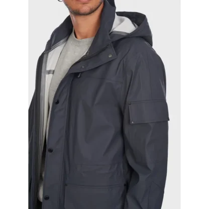 Storm Bleu Marine - Manteau Imperméable En Polyester^OAKWOOD Outlet