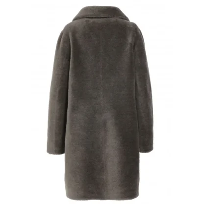 Venus Kaki Fonce - Manteau Reversible En Laine^OAKWOOD Online