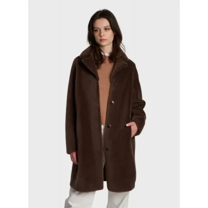 Venus Marron - Manteau Reversible En Laine^OAKWOOD Hot