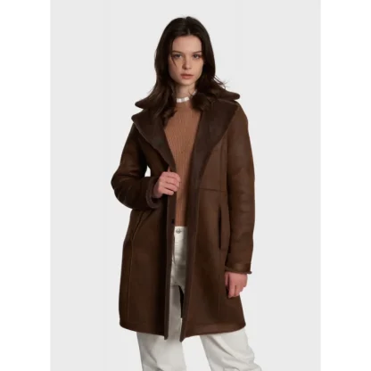 Venus Marron - Manteau Reversible En Laine^OAKWOOD Hot