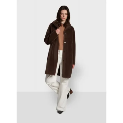 Venus Marron - Manteau Reversible En Laine^OAKWOOD Hot