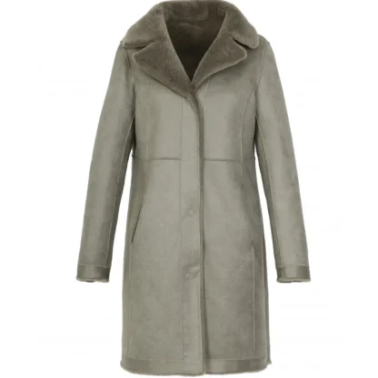 Venus Vert Pale - Manteau Reversible En Laine^OAKWOOD Cheap